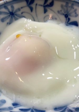 レンジで簡単♪温泉卵の作り方-レシピのメイン写真