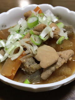 ヤマサ白だしで作るモツ煮-レシピのメイン写真