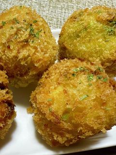 ホクホク枝豆チーズコロッケ-レシピのメイン写真