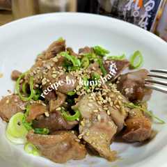 รูปของ 砂肝の昆布だし炒め