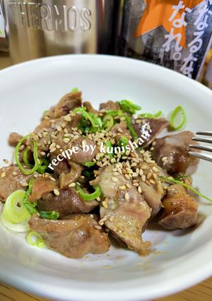 砂肝の昆布だし炒め-レシピのメイン写真
