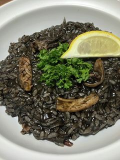 イカ墨リゾット-レシピのメイン写真