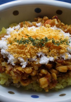 お豆のドライカレー-レシピのメイン写真