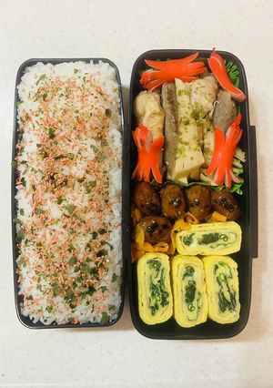 中学生弁当2023.11.12-レシピのメイン写真