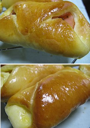 ハム・チーズパン-レシピのメイン写真