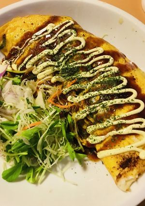豚細切れ肉とキャベツピーマンのとんぺい焼-レシピのメイン写真