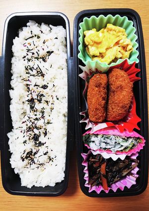 R5/11/13 コロッケ弁当-レシピのメイン写真