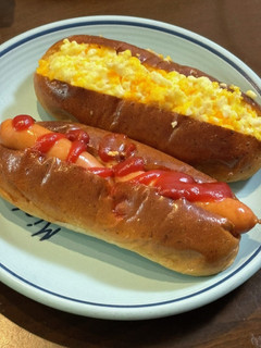朝食に!簡単!2種のロールパンサンド-レシピのメイン写真
