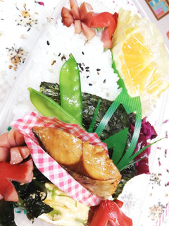 サバの味噌煮のお弁当♪-レシピのメイン写真