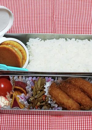 2023.11.2 中学生のお弁当-レシピのメイン写真