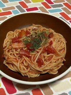 超簡単☆トマトパスタ♪♪-レシピのメイン写真