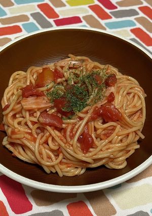 超簡単☆トマトパスタ♪♪-レシピのメイン写真
