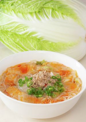 胡麻香る白菜たっぷりピリ辛ビーフン-レシピのメイン写真