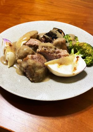 ほろほろ豚肩ロース白ワイン煮込み-レシピのメイン写真