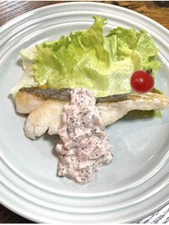タラのゆかりソース-レシピのメイン写真