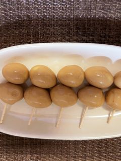 お弁当に、おつまみに♡小さな味玉-レシピのメイン写真