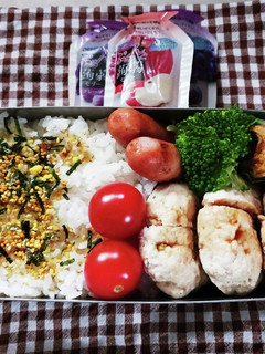 つくねバーグ弁当(11.13)-レシピのメイン写真