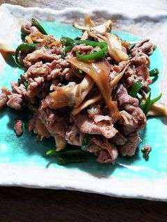 牛肉(豚肉でも)のオイスターソース炒め-レシピのメイン写真