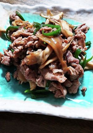 牛肉(豚肉でも)のオイスターソース炒め-レシピのメイン写真