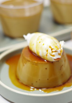 固めのカフェオレプリン-レシピのメイン写真