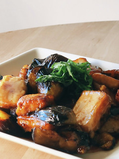 簡単節約★ナスとカリカリ厚揚げ煮★お弁当-レシピのメイン写真