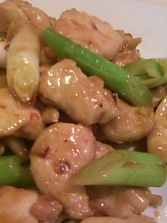 鶏ムネ肉とネギのオイスターソース炒め-レシピのメイン写真