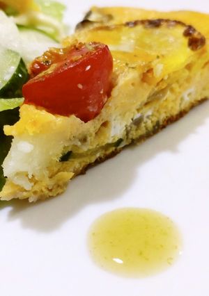 キッシュのようなオープンオムレツ-レシピのメイン写真