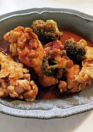手羽元と野菜のトマト煮-レシピのメイン写真