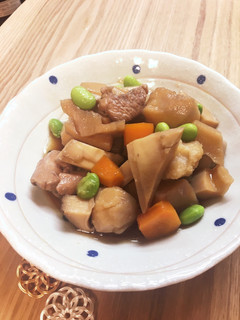 給食の「筑前煮」♡基本のうまに-レシピのメイン写真