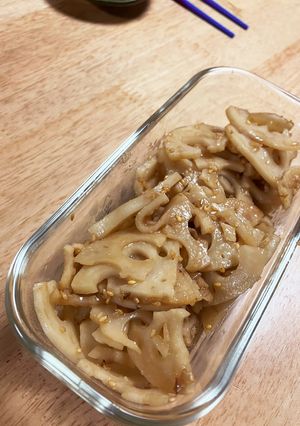 醤油麹で蓮根のきんぴら-レシピのメイン写真