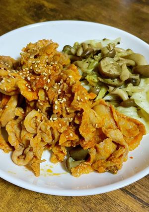 ヤンニョムポーク-レシピのメイン写真
