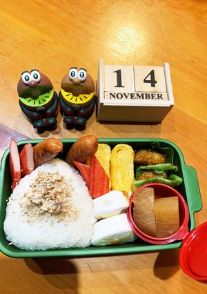 高一長女 お弁当(おむすび21)-レシピのメイン写真