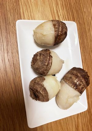 ホットクックde里芋のきぬかつぎ・皮むき-レシピのメイン写真