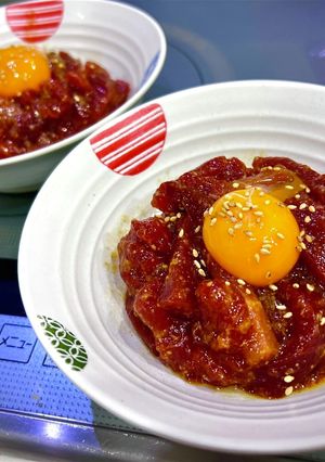 マグロユッケ！ユッケ気分の時にお手軽に♡-レシピのメイン写真