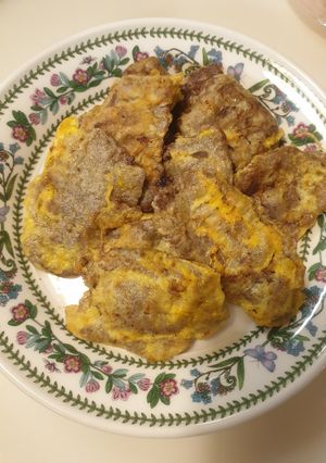 《韓国風》韓国風牛肉のチヂミ(육전)-レシピのメイン写真