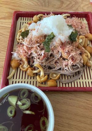 絶品　ぶっかけおろしナメコ蕎麦-レシピのメイン写真