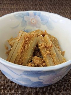 ♦野菜たべよう♦たたきごぼう-レシピのメイン写真