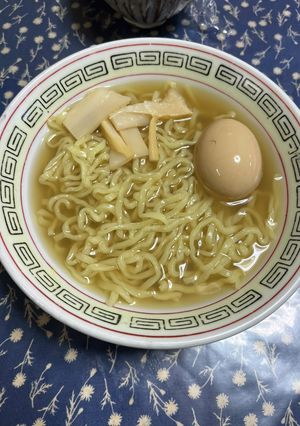 本格!魚介スープラーメン、味玉入り-レシピのメイン写真