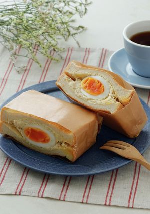 ごまみそたまごサンド-レシピのメイン写真
