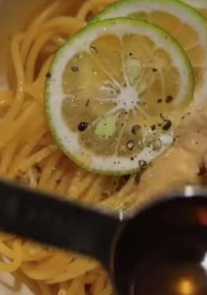 こくうま鶏パスタ-レシピのメイン写真