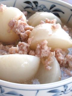 【 かぶの鶏そぼろあんかけ煮 〗-レシピのメイン写真