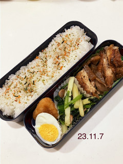 男子中学生のお弁当 230-レシピのメイン写真