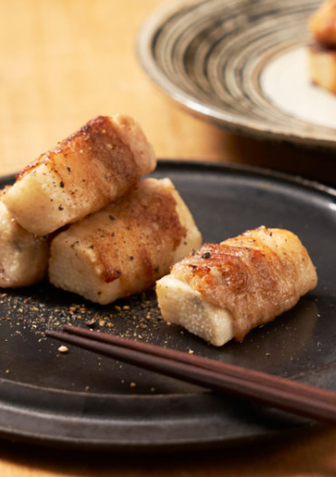 長芋の豚肉巻き 柚子こしょう風味-レシピのメイン写真