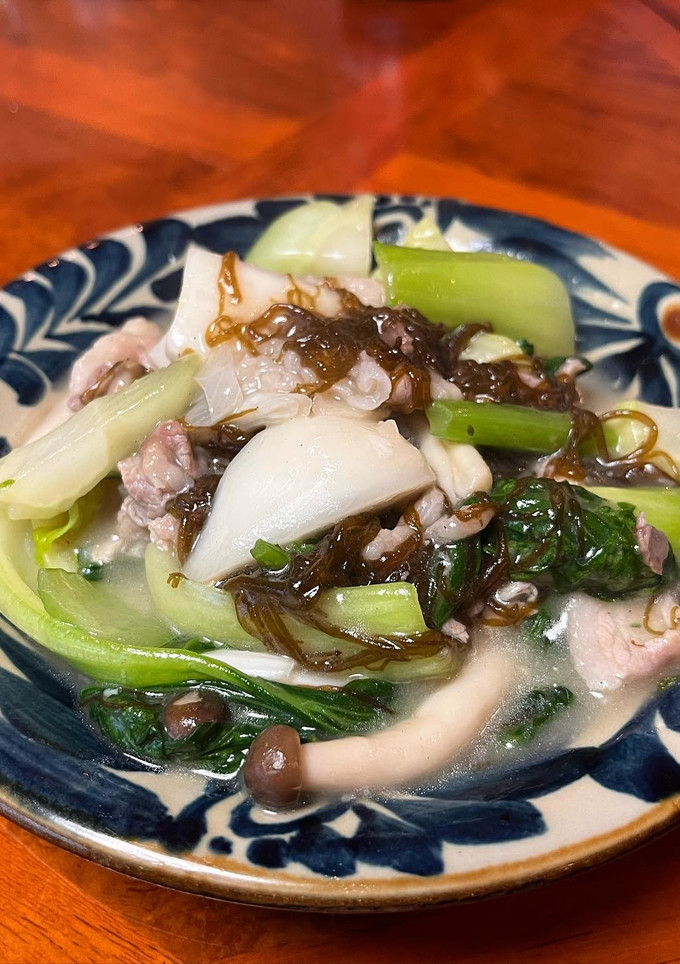 今が旬！蕪と青菜 もずくの旨煮-レシピのメイン写真
