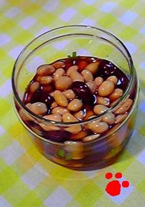 お豆さん漬けちゃいました♪-レシピのメイン写真