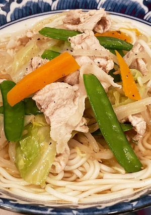 夏バテ解消！素麺ひやむぎで簡単ラーメン-レシピのメイン写真