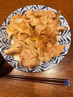 15分で豚丼-レシピのメイン写真