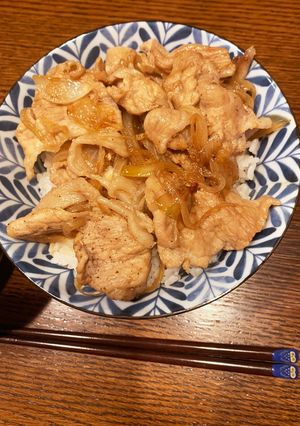 15分で豚丼-レシピのメイン写真