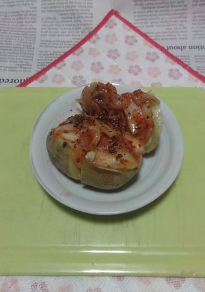 レンチンで北あかりのじゃがバターV25-レシピのメイン写真