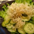 簡単!しらすときゅうりのホットサラダ♪
